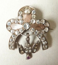 Croix pendentif Saint Esprit argent bijou normand 19e régional silver cross