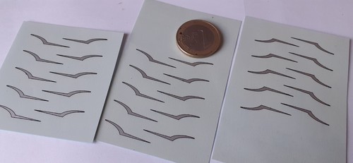 Decalcomanie decals déco - decals, 1/43