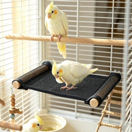 Lit suspendu cage - ,