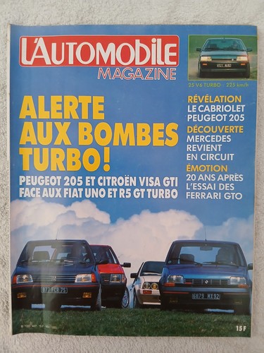 Automobile 467 5 1985 - n°467, 5/1985