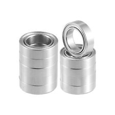 7x11x3mm MR117ZZ Profond Gorge Bille Roulement Argenté - 10 Pcs