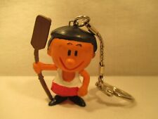 German Sport Belt Heimo Pub Figure Cut I 70s Rower Keychain