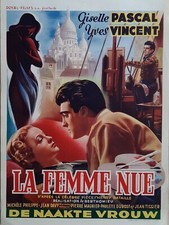 LA FEMME NUE AFFICHE CINEMA