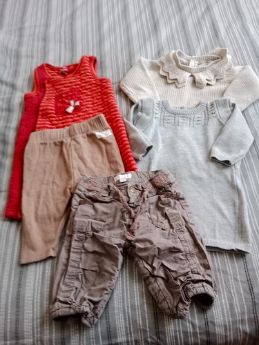 Lot vêtements fille - vêtements,