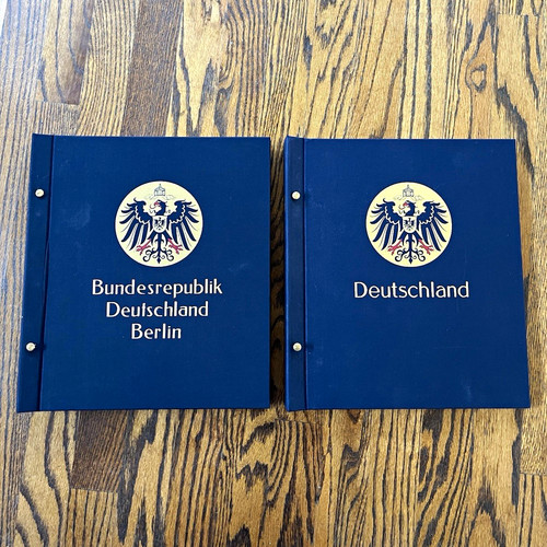 Davo deutschland stamp albums - deutschland,