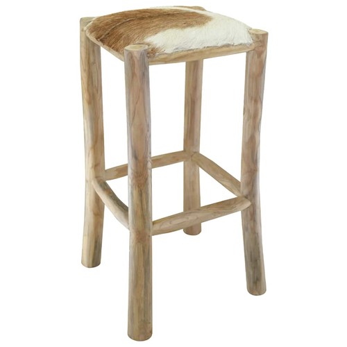 Teck tabouret bar - teck, de