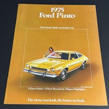 FORD 1975 PINTO / 8p brochure
