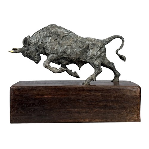 Sculpture statue taureau - , en
