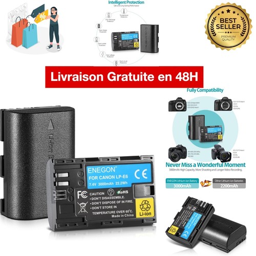 Enegon batterie e6 - enegon, lp-e6