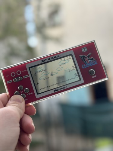 Nintendo game watch crystal - &,