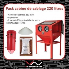 Pack Complet Cabine de Sablage