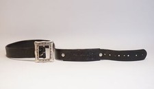 Ceinture En Cuir Vintage