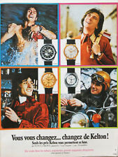 1971 PRESS AD CHANGE KELTON DIVE WATCH