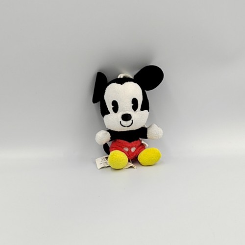 Mini peluche mickey rouge noir - peluche,