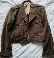 blouson laine militaire Ike Battle dress uniforme légion Indochine Algérie ML 46