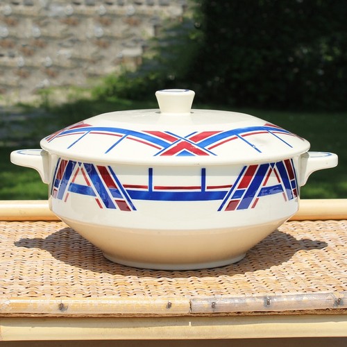 Ancienne soupière faïence - en,