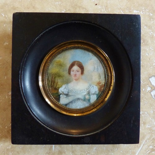 Belle miniature début - belle, xixème