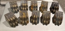 12-Stamped Brass Claw foot toe