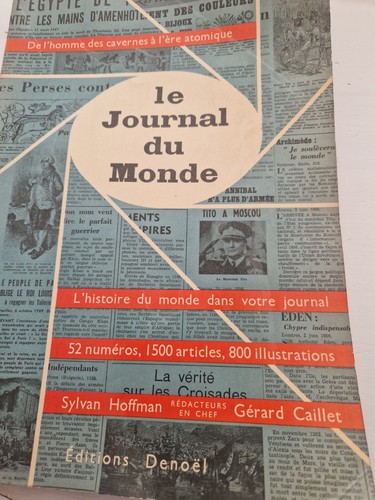 Journal ancien retrospective - journal,