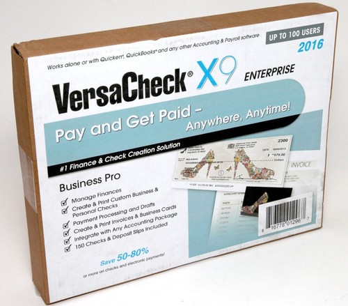 Versacheck enterprise 2016 - versacheck, x9