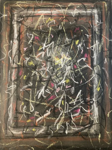 Dessin fusain peintre - dessin, marcel