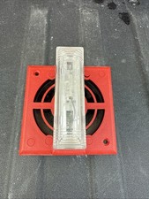 Gentex GOS24 -15/75WR Red Wall Mount Fire Alarm Multi-Tone Sounder Strobe (Rare)