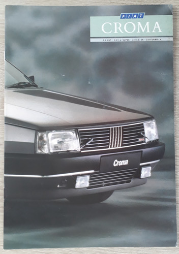 Fiat croma brochure 1988 - fiat,