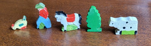 Lot anciens figurines animaux - anciens,