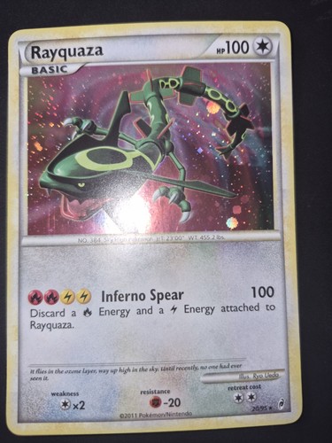 Pokémon card rayquaza - pokémon,
