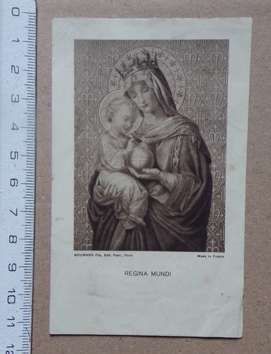 Image pieuse regina mundi - §,