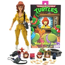 Figurine NECA April O’Neil TMNT Tortues Ninja Journaliste Collection