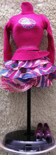 Barbie outfit knit - barbie, ruffle