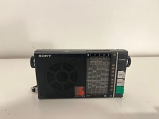 RARE Sony ICR-4800 Black 6 Band SW MW Portable Radio Receiver W/Sony Case!