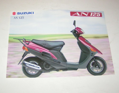 Brochure suzuki scooter - brochure,