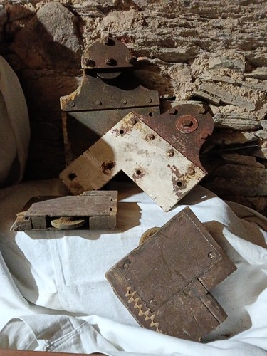 Ancien mécanisme porte - ancien,