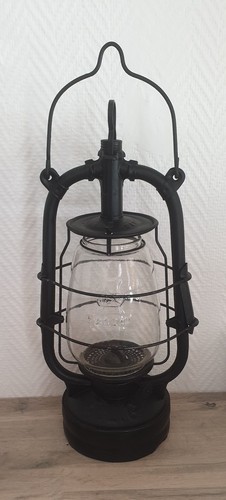 Lampe tempéte noire bon - tempéte,
