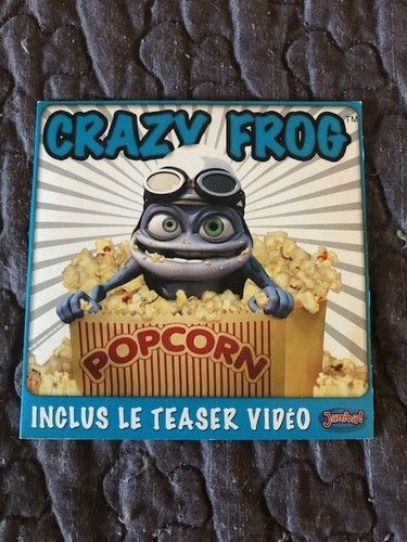 Crazy frog popcorn cd - frog,