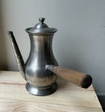 Theiere cafetiere en étain