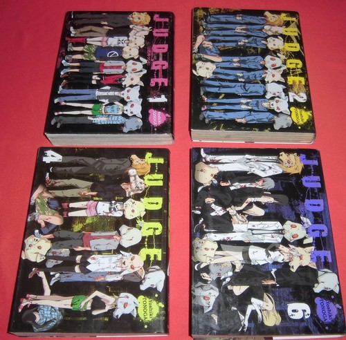 Manga judge tomes - 4, fr