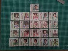 Lot 21 Stickers La Vache Qui Rit - PANINI Serie Complète Avec Michel Platini 