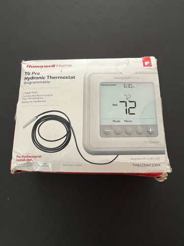 Honeywell pro th6100af2004 - honeywell,