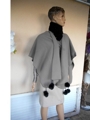 Poncho etole liseuse polaire - etole,