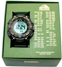 Montre numérique extérieure JDM CASIO PRO TREK PRG-340ANS-3JR 30th...