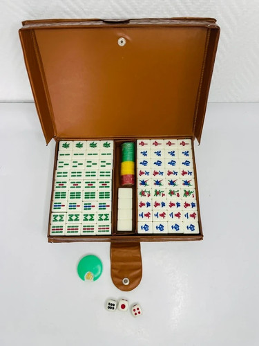 Jeu mah jong mallette de - mah-jong,