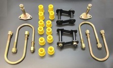 Suspension Arrière Feuille Ressort Fixation Kit 2 Côté For Mazda B2500 2.5TD 12V