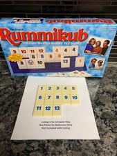 Vtg RUMMIKUB Rummy Tile Game