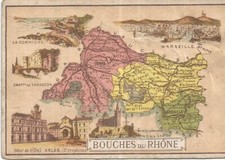 chromos dept bouche du rhone la chicorée cantiniere black