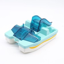 41786 Playmobil Pédalo Bleu Très Bon état