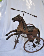 TRICYCLE CHEVAL JOUET ANCIEN