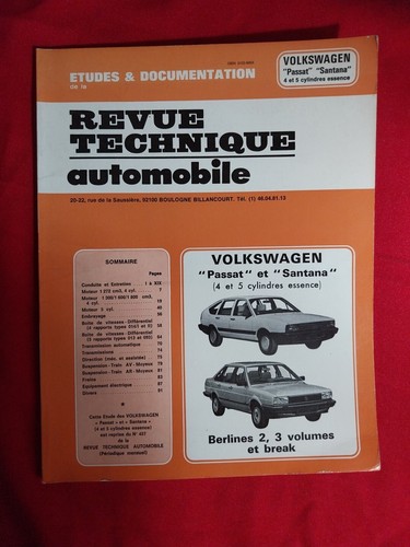 Revue technique volkswagen - technique,